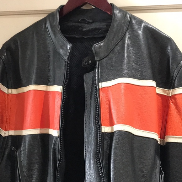 Leather Motorcycle Riding Jacket - Picture 9 of 15
